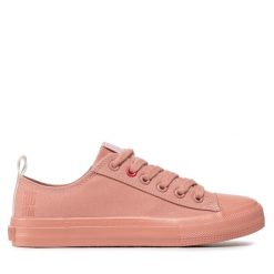 Trampki Big Star Shoes. Czerwone trampki BIG STAR SHOES, bez wzorów, bez zapięcia. Za 59.99 zł.