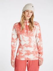Bluza damska Protest PRTDAHLIAY 1/4 zip top. Białe bluzy Protest, na zimę, m, bez wzorów, z materiału, bez kaptura. Za 169.99 zł.