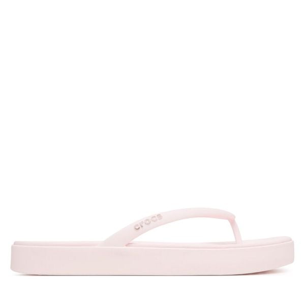 Japonki Crocs. Czerwone klapki Crocs, bez wzorów, bez obcasa. Za 179.99 zł.