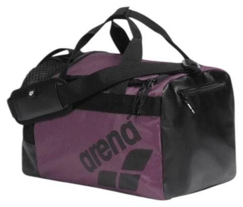 Torba Duffle Arena All Set 25L. Fioletowe torby na ramię Arena, bez wzorów, z materiału, eleganckie, na ramię, bez dodatków. Za 116.99 zł.
