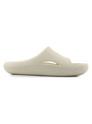Crocs Klapki "Mellow" w kolorze beżowym rozmiar: 37/38. Brązowe klapki Crocs, bez wzorów, z otwartym noskiem, bez obcasa. Za 127.95 zł.
