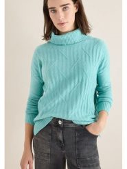 Cecil Golf w kolorze turkusowym rozmiar: XL. Niebieskie golfy Cecil, xl, bez wzorów, bez ramiączek. Za 144.24 zł.