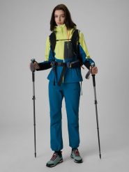 4F Spodnie trekkingowe szybkoschnące damskie - turkusowe XS. Niebieskie spodnie sportowe 4f, na lato, l, bez wzorów, z materiału, z podwyższonym stanem, wspinaczkowe. Za 299.99 zł.