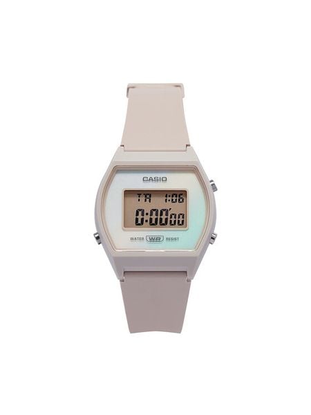 Casio Zegarek LW-205H-4AEF Różowy. Czerwone, cyfrowe zegarki Casio. Za 159.99 zł.