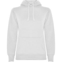 Bluza Z Kapturem Z Polibawełny Dla Kobiet. Białe bluzy ROLY, xl, bez wzorów, z kapturem. Za 116.99 zł.