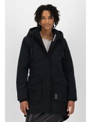 Alife and kickin Parka "CharlizeAK" w kolorze czarnym rozmiar: XL. Czarne parki Alife and Kickin, xl, bez kaptura. Za 374.23 zł.
