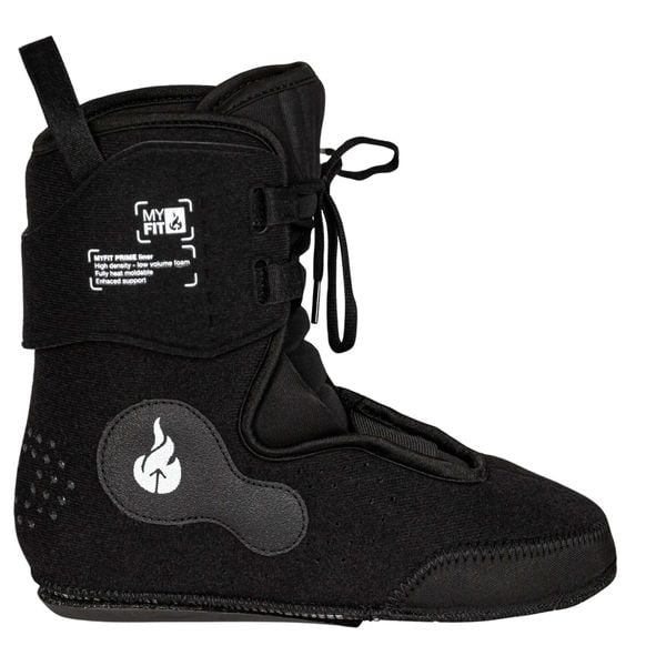 Klapki do jazdy na rolkach Gawds X Myfit Prime Liner. Czarne klapki GAWDS, bez wzorów, z materiału, bez obcasa. Za 334.00 zł.