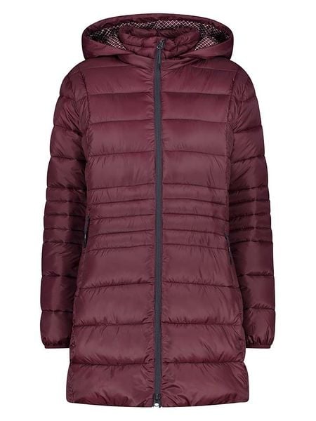 Cmp Płaszcz pikowany w kolorze bordowym rozmiar: 42. Różowe płaszcze CMP, s, bez wzorów, bez kaptura. Za 264.77 zł.