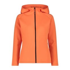 Damska bluza z kapturem zapinana na zamek CMP. Brązowe bluzy CMP, bez wzorów, z kapturem. W wyprzedaży za 279.55 zł.