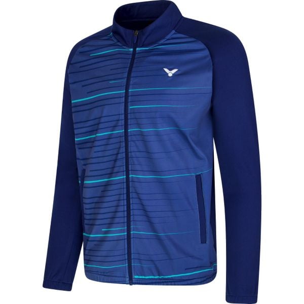 Bluza do Squasha dla dorosłych Victor J-33600 B. Niebieskie bluzy Victor, xl, bez wzorów, z materiału, bez kaptura. Za 261.85 zł.