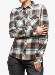 Koszula turystyczna damska Helikon-Tex Marigold Woman's Shirt. Brązowe koszule HELIKON-TEX, l, bez wzorów, z materiału, bez kołnierzyka, bez ramiączek. Za 296.99 zł.