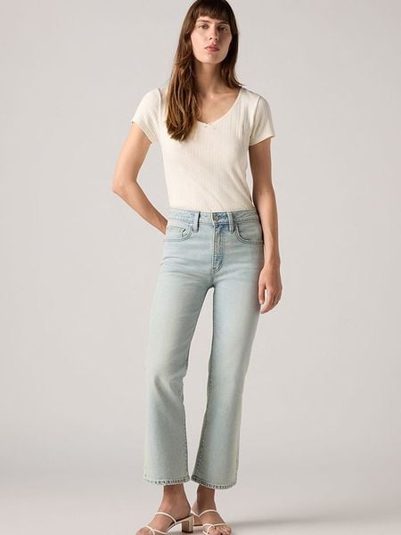 Levi's Dżinsy - Regular fit - w kolorze błękitnym rozmiar: W24/L27. Niebieskie jeansy Levi's®, l, z aplikacjami. Za 194.95 zł.