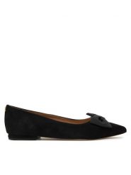 LAUREN RALPH LAUREN Baleriny Londyn 802955323002 Czarny. Czarne baleriny Lauren Ralph Lauren, bez wzorów, ze skóry, bez obcasa. Za 679.99 zł.
