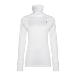Bluza damska Under Armour Train CW Funnel Neck. Białe bluzy Under Armour, xl, bez wzorów, bez kaptura. Za 159.99 zł.