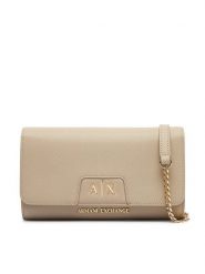 Armani Exchange Torebka XW000358 AF26570 U6208 Beżowy. Brązowe torebki klasyczne Armani Exchange, bez wzorów, ze skóry, bez dodatków. Za 429.99 zł.