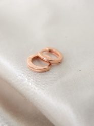 Lodie Silver Srebrne kolczyki-kreole rozmiar: onesize. Szare kolczyki Lodie Silver, srebrne. Za 70.24 zł.