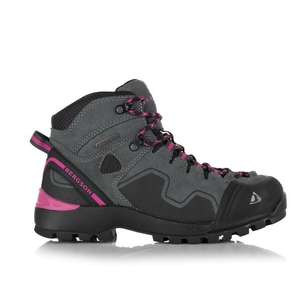 Buty trekkingowe wysokie damskie Nyika Mid 1STX. Brązowe trekkingi BERGSON. W wyprzedaży za 470.00 zł.