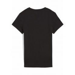Damska koszulka ESS No. 1 Logo PUMA Black. Białe bluzki Puma, m, bez wzorów, z gumy, sportowe, bez kołnierzyka, bez ramiączek. Za 69.00 zł.