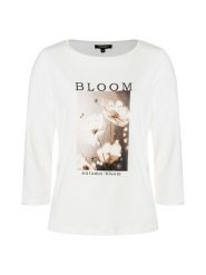 More & More Koszulka w kolorze białym rozmiar: 46. Białe bluzki More & More, bez wzorów, z bawełny, bez kołnierzyka, bez ramiączek. Za 56.99 zł.