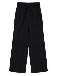 Vero Moda Spodnie w kolorze czarnym rozmiar: L. Czarne spodnie materiałowe Vero Moda, na co dzień, l, bez wzorów, z bawełny. Za 100.52 zł.