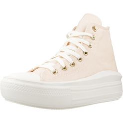 Tenisówki Converse Model Chuck Taylor Move Hi Kolor Pomarańczowy. Brązowe trampki Converse, bez wzorów, z tkaniny, bez zapięcia. Za 235.99 zł.