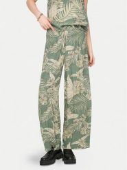 ONLY Spodnie materiałowe Palina 15324503 Zielony Loose Fit. Zielone spodnie materiałowe Only, m, bez wzorów, z materiału. Za 119.99 zł.