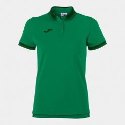 Koszulka polo do tenisa damska Joma Bali II. Zielone koszulki polo Joma, xl, bez wzorów, bez kołnierzyka, bez ramiączek. Za 163.85 zł.