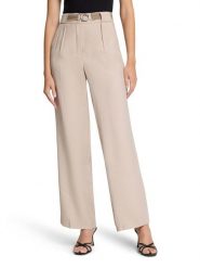 Betty Barclay Spodnie w kolorze beżowym rozmiar: 38. Brązowe spodnie materiałowe Betty Barclay, bez wzorów, z materiału, z podwyższonym stanem. Za 165.99 zł.