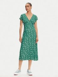 Billabong Sukienka letnia Bright Skies 24B131505 Zielony Regular Fit. Zielone sukienki Billabong, na lato, l, bez wzorów, z wiskozy, bez kołnierzyka, bez ramiączek. Za 189.99 zł.