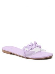 DeeZee Klapki LS5712-03 Fioletowy. Fioletowe klapki DeeZee, bez wzorów, z syntetyku, bez obcasa. Za 61.99 zł.