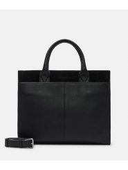 Liebeskind Berlin Skórzana torebka "Blake" w kolorze czarnym - 34 x 28 x 14 cm rozmiar: onesize. Czarne torebki klasyczne Liebeskind Berlin, bez wzorów, z materiału, przez ramię, bez dodatków. Za 792.53 zł.