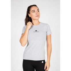 Estero Koszulka - Szary Melange. Szare bluzki GORILLA WEAR, s, bez wzorów, sportowe, bez kołnierzyka, bez ramiączek. Za 171.00 zł.