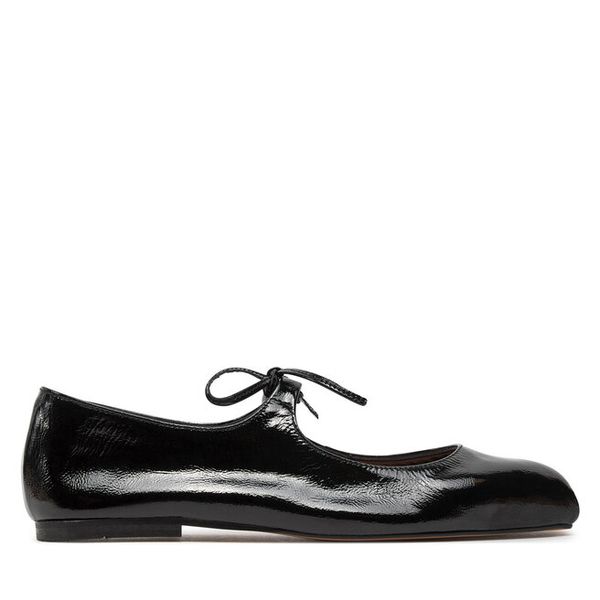 Baleriny Balagan. Czarne baleriny BALAGAN, bez wzorów, bez obcasa. Za 409.99 zł.