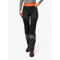 Spodnie skiturowe damskie La Sportiva Kyril Pant. Czarne spodnie narciarskie La Sportiva, l, bez wzorów, narciarskie. Za 650.99 zł.