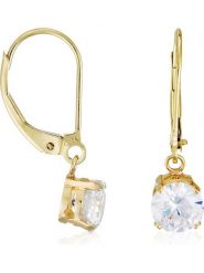 OR ÉCLAT Złote kolczyki "Gracieuse" z cyrkoniami rozmiar: onesize. Żółte kolczyki OR ÉCLAT, z cyrkonią, złote. Za 826.99 zł.