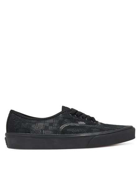 Vans Tenisówki Authentic VN000D8BBLK1 Czarny. Czarne trampki Vans, bez wzorów, z materiału, bez zapięcia. Za 219.99 zł.