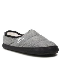Kapcie Nuvola. Szare obuwie domowe Nuvola, bez wzorów, bez zapięcia. Za 149.99 zł.