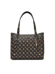 Guess Torebka HWEPG951023 Brązowy. Brązowe torebki klasyczne Guess, z aplikacjami, ze skóry, bez dodatków. Za 399.99 zł.