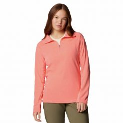 Bluza polarowa damska Columbia Glacial IV Half Zip. Brązowe bluzy Columbia, bez wzorów, z polaru, bez kaptura. Za 104.99 zł.