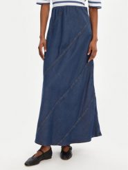 Munthe Spódnica maxi Parson 252122225207 Niebieski Regular Fit. Niebieskie spódnice Munthe, bez wzorów, z lyocellu, maxi. Za 939.99 zł.