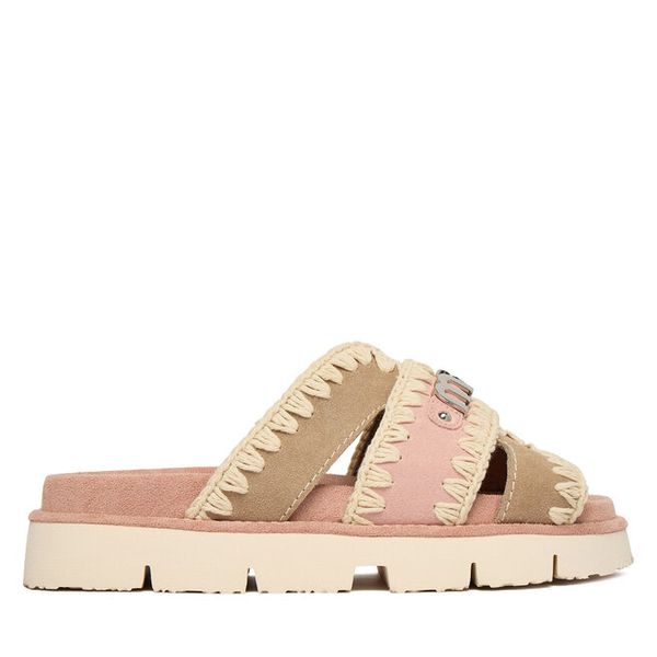 Klapki Mou. Klapki Mou, bez wzorów, bez obcasa. Za 899.99 zł.