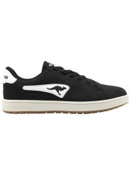 Kangaroos Sneakersy "K-CA AD Yeah" w kolorze czarnym rozmiar: 45. Czarne trampki KangaROOS, bez wzorów, bez zapięcia. Za 61.31 zł.