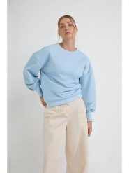 Josephine & Co Bluza "Donovan" w kolorze błękitnym rozmiar: XS. Niebieskie bluzy Josephine & Co, xs, bez wzorów, z bawełny, bez kaptura. Za 171.28 zł.