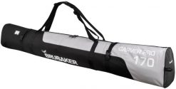 BRUBAKER Carver Pro XP torba na narty 170 cm czarno srebrna. Czarne torby na ramię X2, bez wzorów, z materiału, sportowe, na ramię, bez dodatków. Za 232.99 zł.