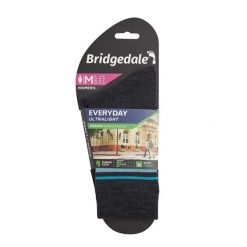 Skarpety do turystyki damskieBridgedale EVERYDAY UL END LD. Czarne skarpety Bridgedale, bez wzorów. Za 55.99 zł.