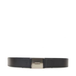 Pasek Calvin Klein. Czarne paski Calvin Klein, bez wzorów. Za 119.99 zł.