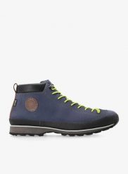 Buty outdoor Lomer Bio Naturale Mid MTX. Niebieskie trekkingi Lomer, z gumy, przed kolano, outdoorowe. Za 569.00 zł.
