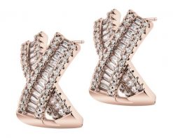 Kolczyki z mosiądzu pozłacane z cyrkoniami. Kolczyki Artelioni, z cyrkonią, pozłacane. Za 179.00 zł.