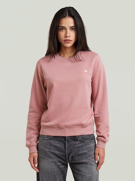 G-Star Bluza w kolorze jasnoróżowym rozmiar: L. Różowe bluzy G-Star, l, bez wzorów, z bawełny, bez kaptura. Za 174.95 zł.