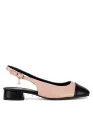 Lasocki Baleriny WYL4061-5Z Beżowy. Brązowe baleriny Lasocki, bez wzorów, z materiału, bez obcasa. Za 169.99 zł.